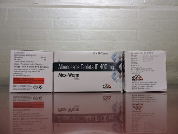 Albendazole Tablets IP 400 mg