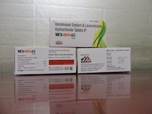 Montelukast Sodium Levocetirizine Hydrochloride Tablets IP