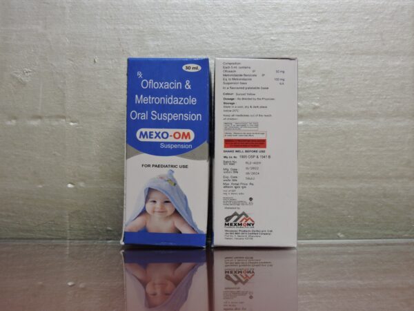 Ofloxacin Metronidazole Oral Suspension, 30 ml